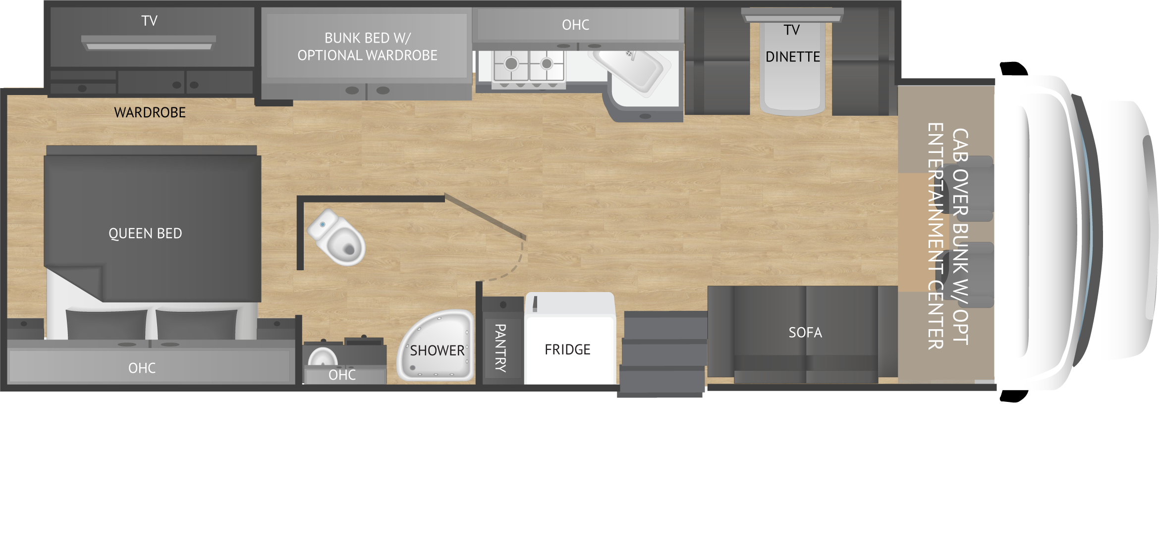 Build 2025 Rebel 35r Class Super C Motorhome | NeXus RV | Elkhart